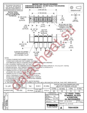 7604-602NLF datasheet  